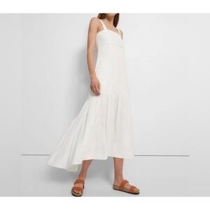 Theory | Dresses | Theory Tieback Dress In Stretch Linen | Poshmark